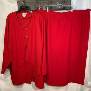 X-Land
Dolce Red 2 Piece Skirt Set